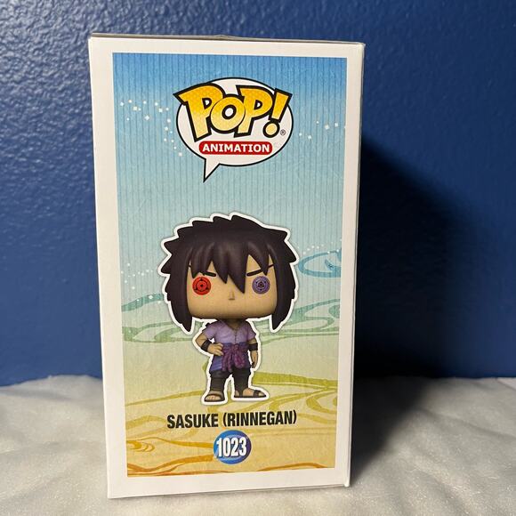 Naruto Sasuke Uchiha Rinnegan Funko Pop! Vinyl Figure #1023 AAA Exclusive - Picture 4 of 8